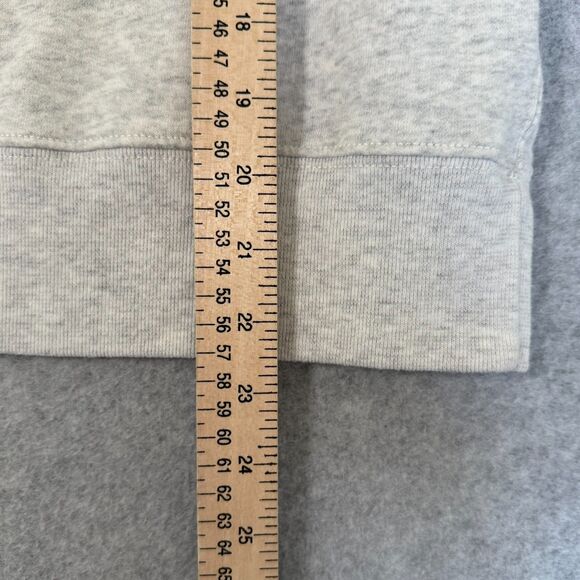 Abercrombie & Fitch Crewneck Sweatshirt Santa Monica Preppy Gray Size S - Picture 8 of 8